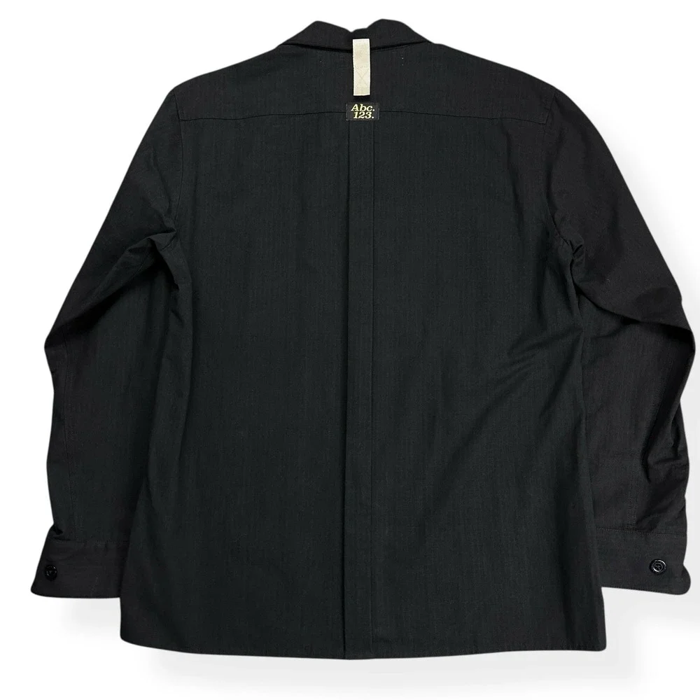 Advisory Board Crystals Cotton Ripstop Studio Chore Work Shirt Jacket Anthracite